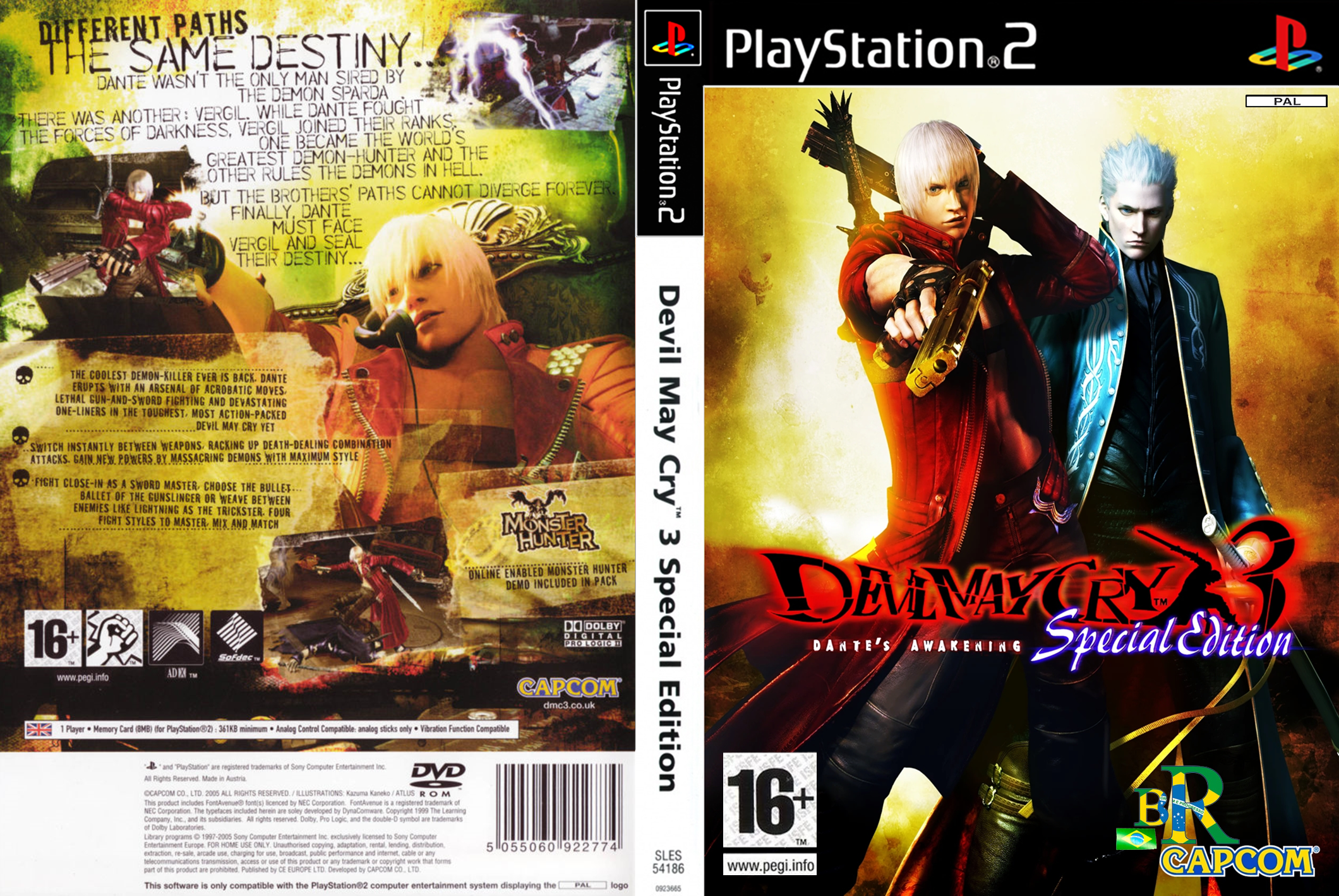 Meu PS2 Nostalgia: Devil May Cry 3 Dublado Em PT-BR DVD ISO PS2